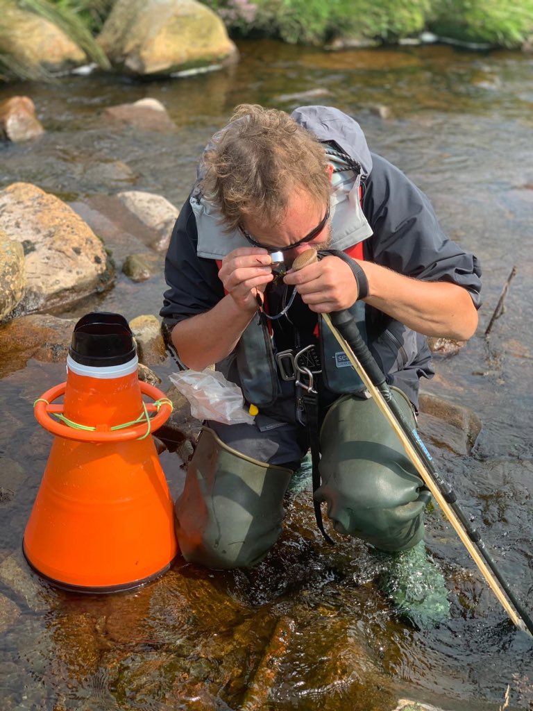 Unlocked & in the field. Welsh #UKUWMN lake & stream sites this week. #sedimenttraps #thermistorchains #diatoms #zooplankton #macrophytes #bryophytes #secchi #chironomids #eDNA #O2profiles