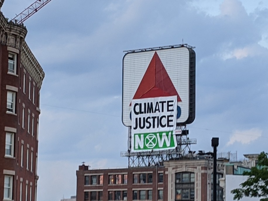 Tell the truth about the climate crisis, enact binding policies to reach net-zero emissions by 2025, create a Citizen's Assembly to oversee the changes, and prioritize the most vulnerable communities #ExtinctionRebellion #ClimateJusticeNow @massgovernor