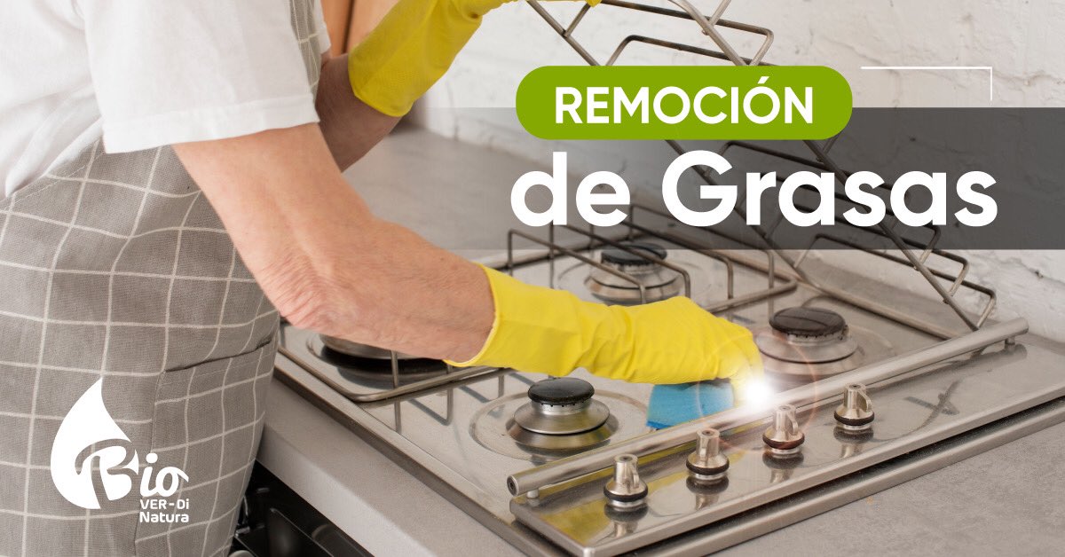 BioverdiNatura's tweet photo. La composición #Desengrasante #Biover-Di Natura, está basada en una exclusiva formulación con materias primas de origen natural, #biodegradables y no-tóxicas, con alta capacidad para disolver, desprender y #limpiar grasas y aceites vegetales de forma eficiente y SEGURA. https://t.co/yAJ2Mtkug5