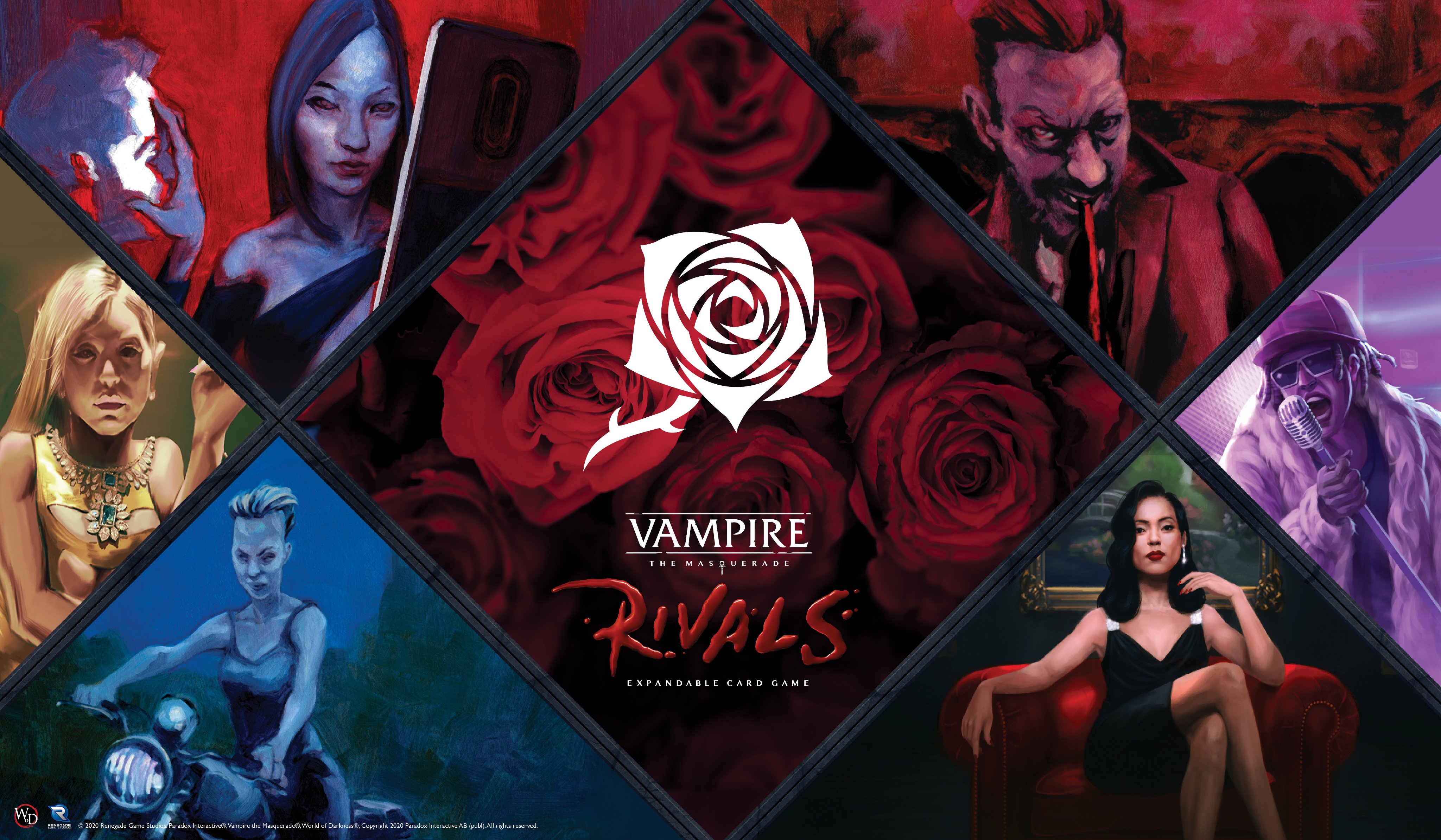 Vampire: The Masquerade Rivals Angela & Stefan Cel Tradat Promo Pack