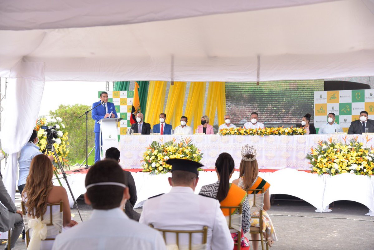 gadtarifa's tweet photo. Al conmemorar #Tarifa 63 años de parroquialización se realizó una sesión solemne en la lotización “Las Vegas” la cual cumplió con los protocolos de bioseguridad, dicho evento contó con la presencia del alcalde de Samborondón, concejales y autoridades del GAD Parroquial. https://t.co/ufqIUHHlpH