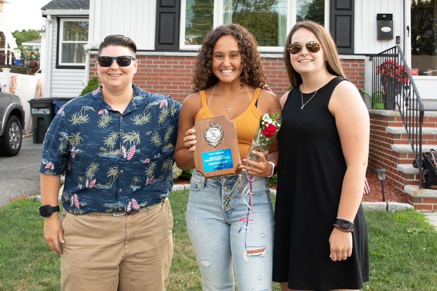 RevereFH's tweet photo. Crystal Valente was awarded the Enrico Caruso Athletic Athlete Award!! https://t.co/ROwFo639r8
