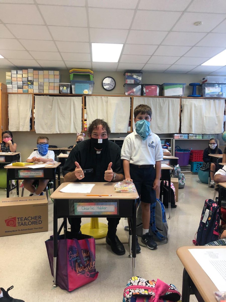 PadreHooch's tweet photo. I’m extremely grateful for all the hard work our team has dedicated to making our first day back successful. It was definitely a different first day but you could see the smiles through everyone’s masks. #onestm https://t.co/DZtQNQIAwr