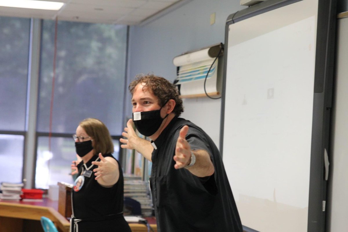 PadreHooch's tweet photo. I’m extremely grateful for all the hard work our team has dedicated to making our first day back successful. It was definitely a different first day but you could see the smiles through everyone’s masks. #onestm https://t.co/DZtQNQIAwr