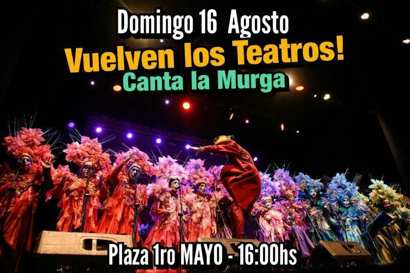 momo_carnaval's tweet photo. Ahora si, domingo que viene, ¡vuelven las murgas!... canta "Un Título Viejo": https://t.co/3TE7w6ygpn