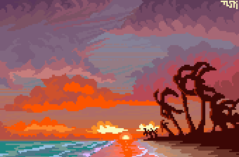 mupixl's tweet photo. #beach sunset
—  
#pixelart #ドット絵 #pixel_dailies https://t.co/asCOeRK9Mi