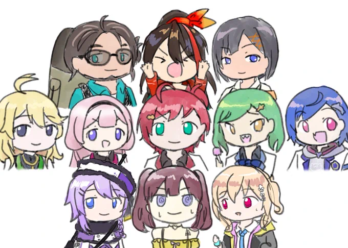最近デビューしたにじさんじの新人さんたち!
これからの皆さんの配信を楽しみにしてます!
#bonnieverart #etna_art #siskart 
#画ハク #描くンゴ #アカネ色の世界 #ヒスイワークス #ニシゾノート 
#Bora_art #Roha_Art #Ray_art 