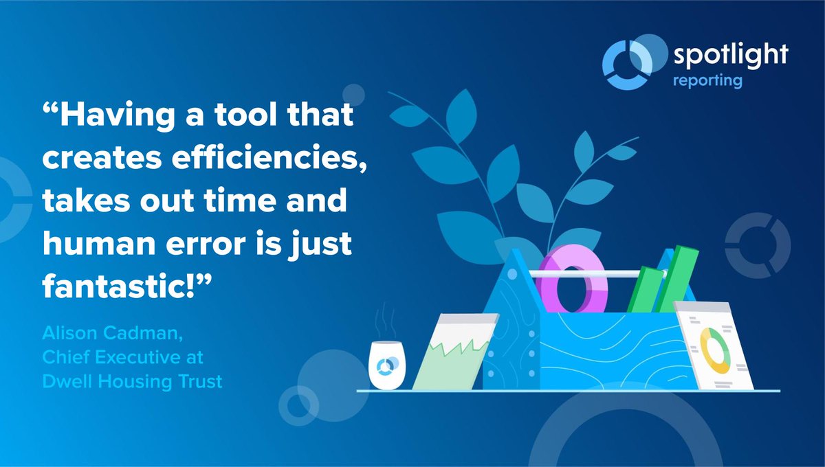 spotlightrep's tweet photo. You can count on our tools save the day! Alison Cadman, Chief Executive at Dwell Housing Trust knows βΊοΈ
Find out how they use our tools to wow their board and make better business decisions later this week!
#spotlightreporting #spotlightfeedback https://t.co/kQBqQV2h9T
