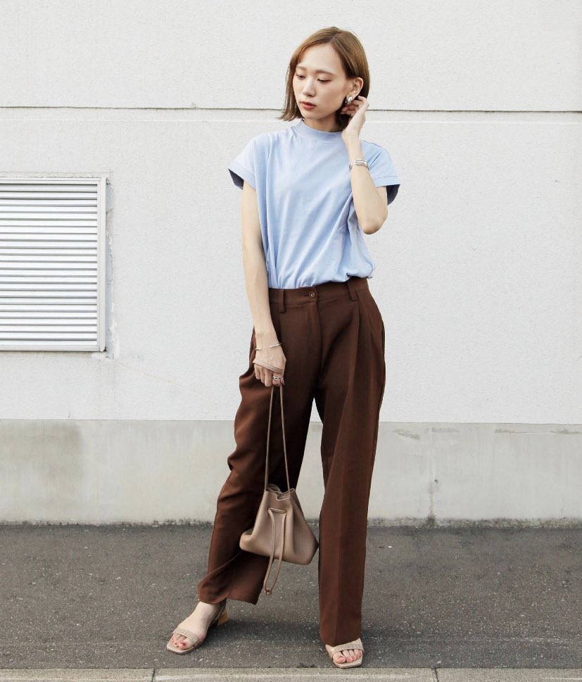 Chillfar_'s tweet photo. 【NEW COLOR!!】
シンプルでトレンドのカラーを揃えた、人気フレンチTに新色登場♡

しっかりコットンフレンチスリーブT
¥2,400+tax

>>https://t.co/kG7QxCYHPJ https://t.co/u0ARX1GcoY