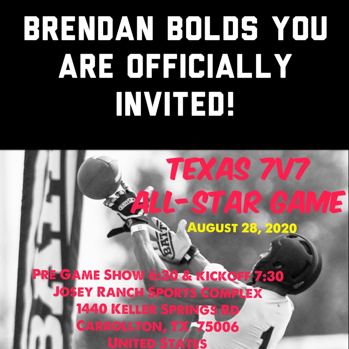 Congrats nephew <a href="/BoldsBrendan/">Brendan Bolds</a>