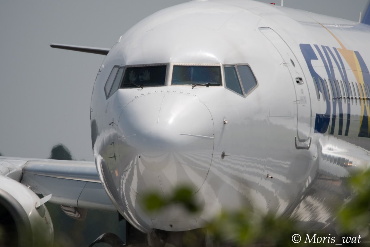 Moris Wat 8 6 スカイマークの茨城空港発福岡空港行きのbc1便 操縦席の副操縦士さんからのお手振り 親しみがわいてくる ありがとうございます 茨城空港 百里基地 スカイマーク