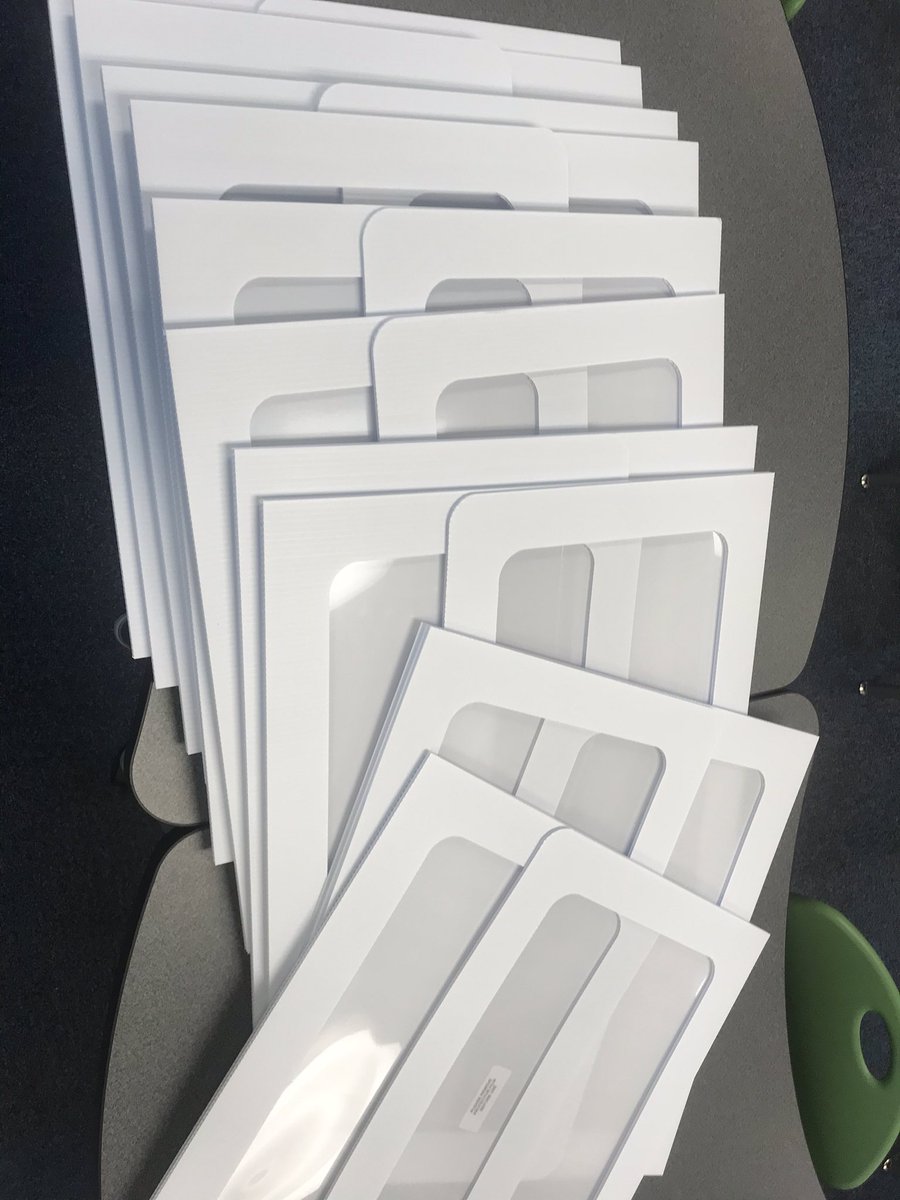 JessicaFanelli9's tweet photo. Got the shields in today. Prayers for a safe year for all teachers, students, and staff #covid19schoolyear #firstyearteacher https://t.co/drwP76p0Ip