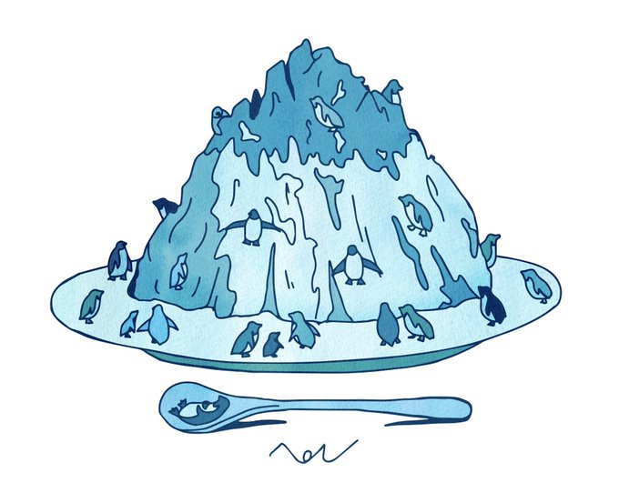かき氷のtwitterイラスト作品 かき氷のtwitterイラスト作品