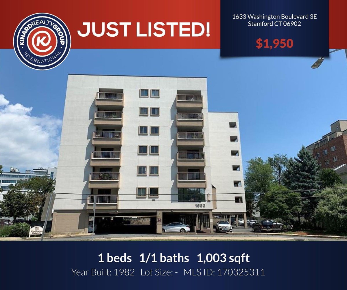 CTRealtorIrene's tweet photo. New on the market and available ASAP ? #callme 203 252-8653

Apartment for rent in: Stamford, CT
1 bed 1/1 baths
Available at: $1,950
For more info click here: https://t.co/fIXdtbUiq9 https://t.co/UCcWOhqTh1
