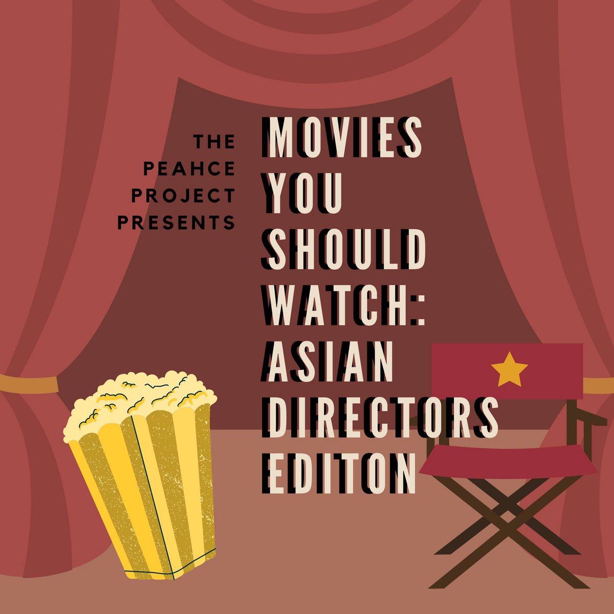 Starting off the week right with movie recommendations—Asian directors edition! Scroll to find 8 amazing movies and honorable mentions that you could watch during your free time!  (1/3) graphic by tiffany #movies  #MovieMonday  #film  #films  #asians  #RepresentationMatters