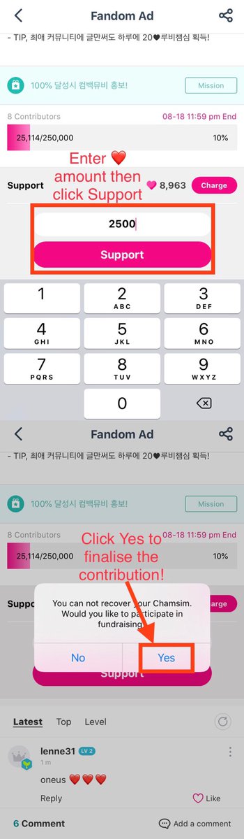 ONEUS IDOLCHAMP MV promo MissionTo Moons, support this mission to get TBONTB playing in 1650 internet Cafes!1. Click Community Tab, click pink stripe2. Click Support3. Enter  amount, click Support & confirm!Let’s make this mission a success! earning Guide!  https://twitter.com/oneusvoting/status/1289397133829763072