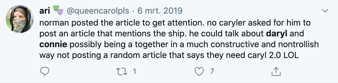 Lmaooo this person is obsessed and is definitely "jealous", you'll see more of them but let's recap. They have attacked Norman, Danai, and Cudlitz so far.