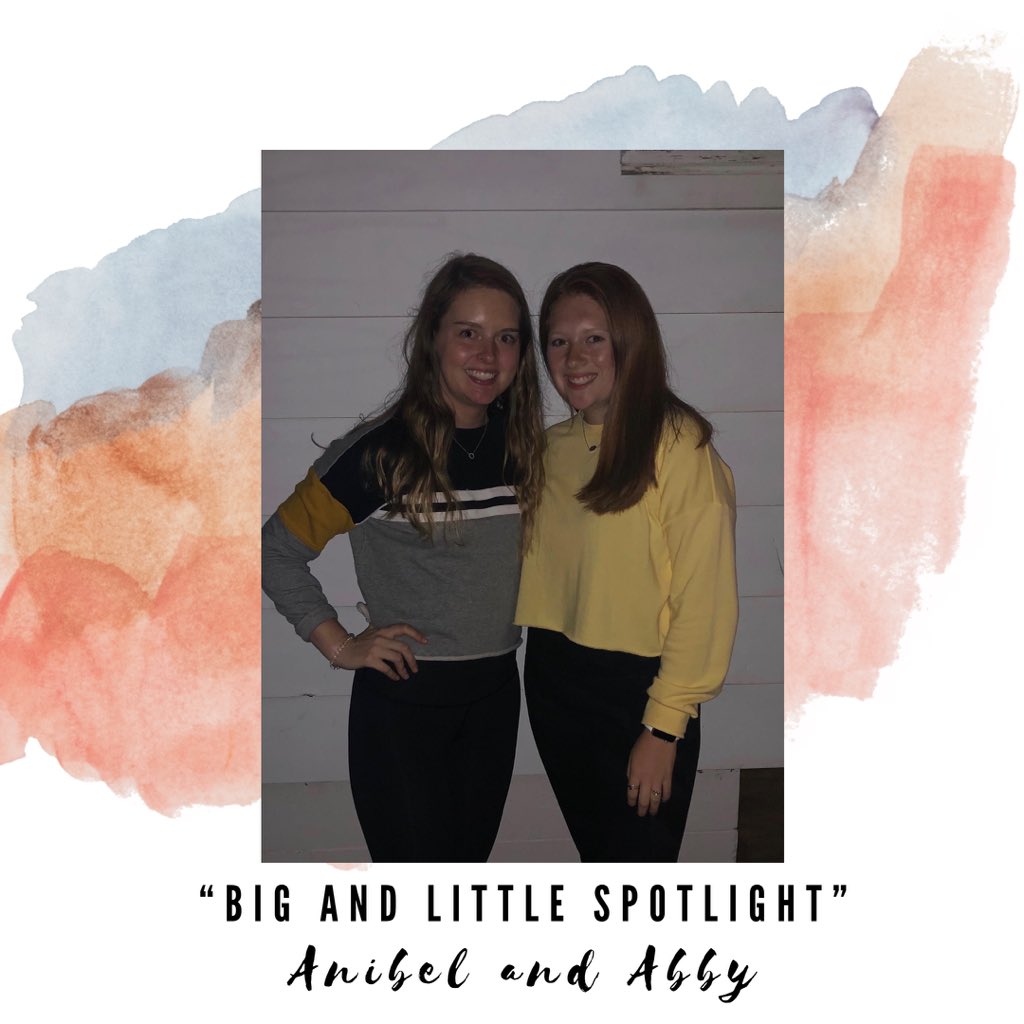 Transitioning to a virtual world has made making connections more challenging, but the strong Big &amp; Little pairings from our chapter make everything easier! 😊 Anibel &amp; Abby are such an amazing Big &amp; Little match, we are so happy they found eachother! 😍

#DspOU #BigandLittle