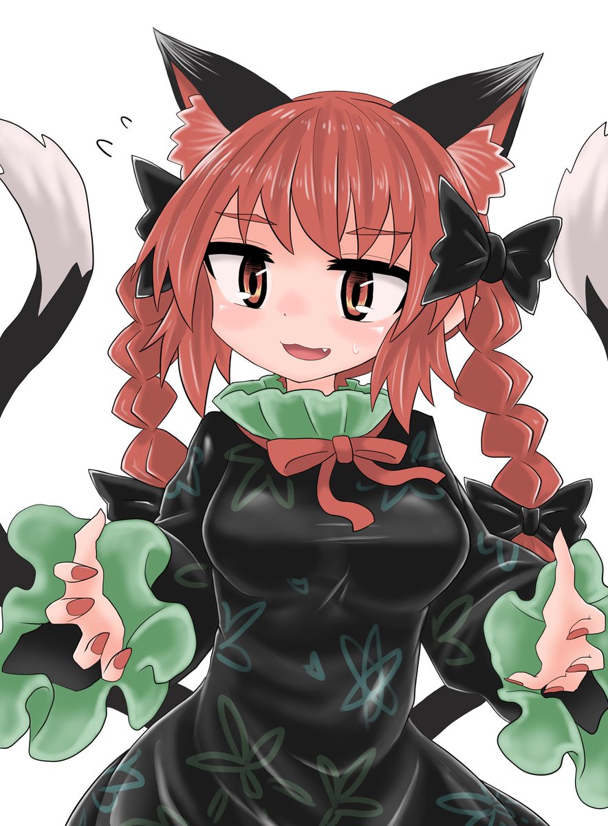 火焔猫燐 「お燐ちゃんです 」|怪獣王チャプス@例大祭き39bのイラスト