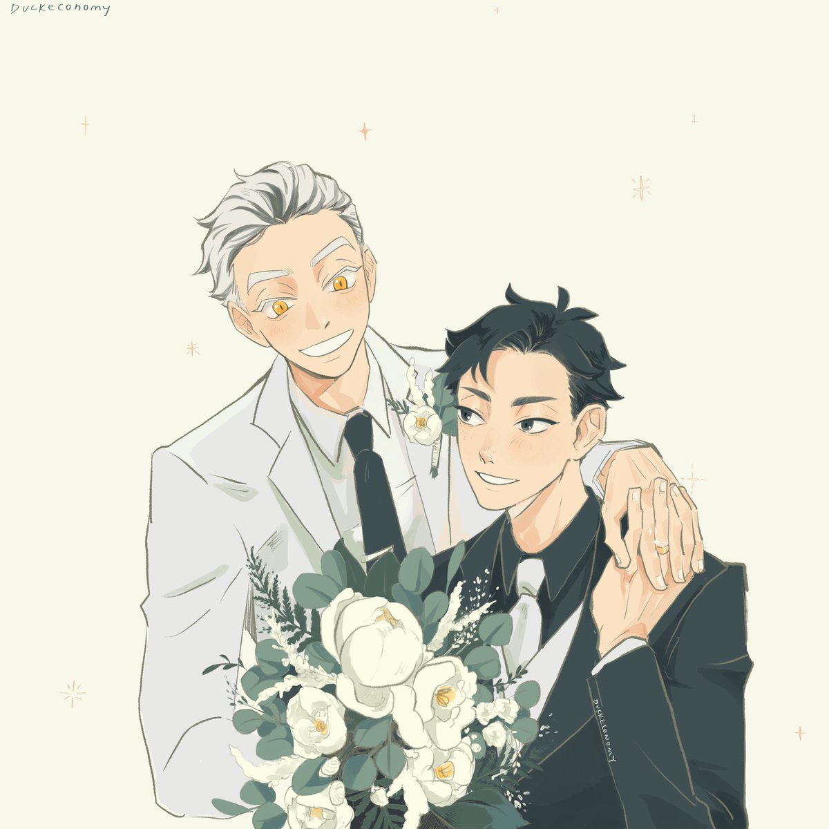 Day 10: free day!
Bokuaka wedding💍✨✨

#BokuAkaWeek2020