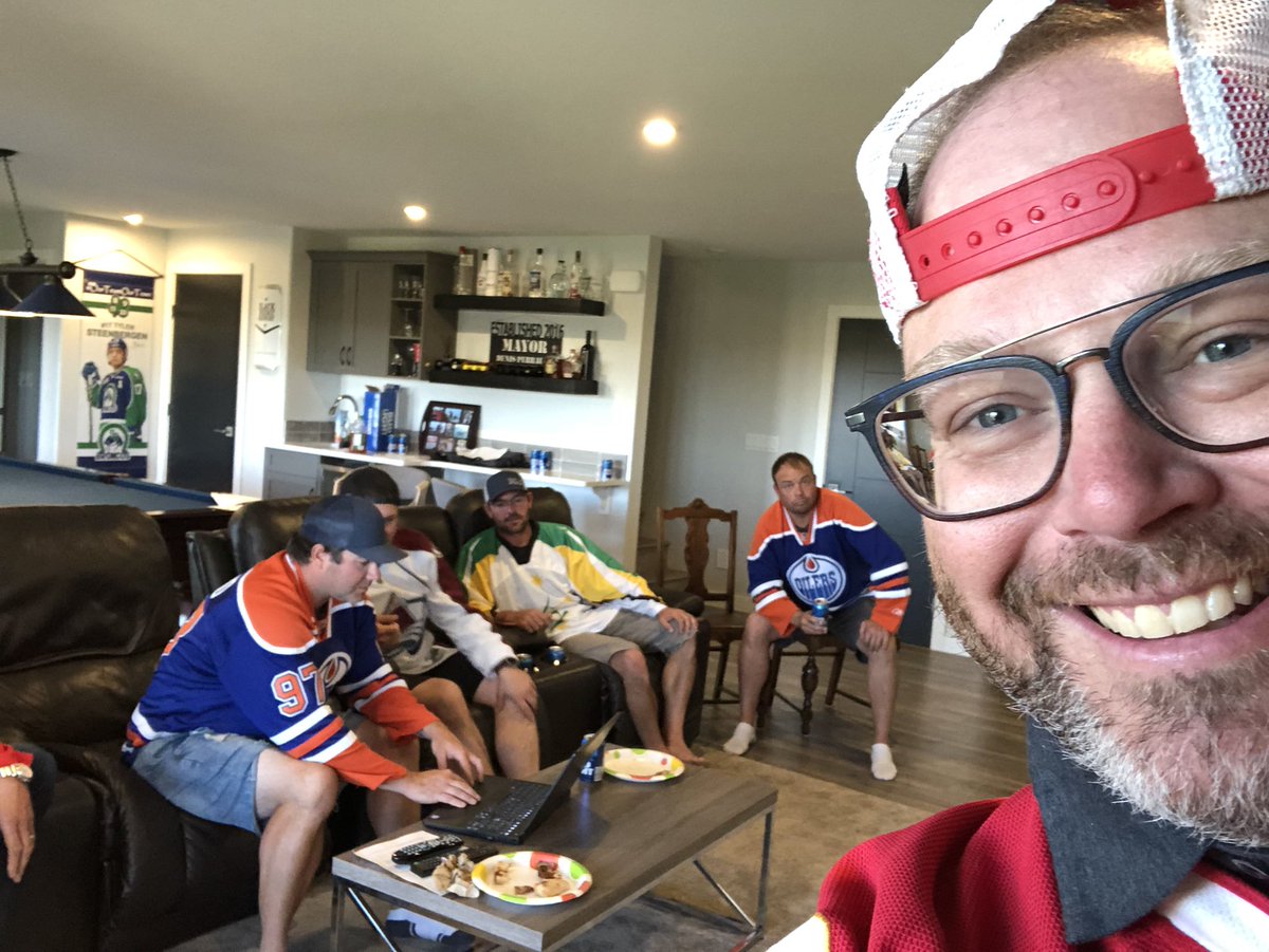 Looking good <a href="/RodPedersenShow/">The Rod Pedersen Show</a> and <a href="/darrendupont/">Darren Dupont</a> for the draft in <a href="/City_SC/">Swift Current</a>.   We are watching live in my basement.  Go team Pure Chem