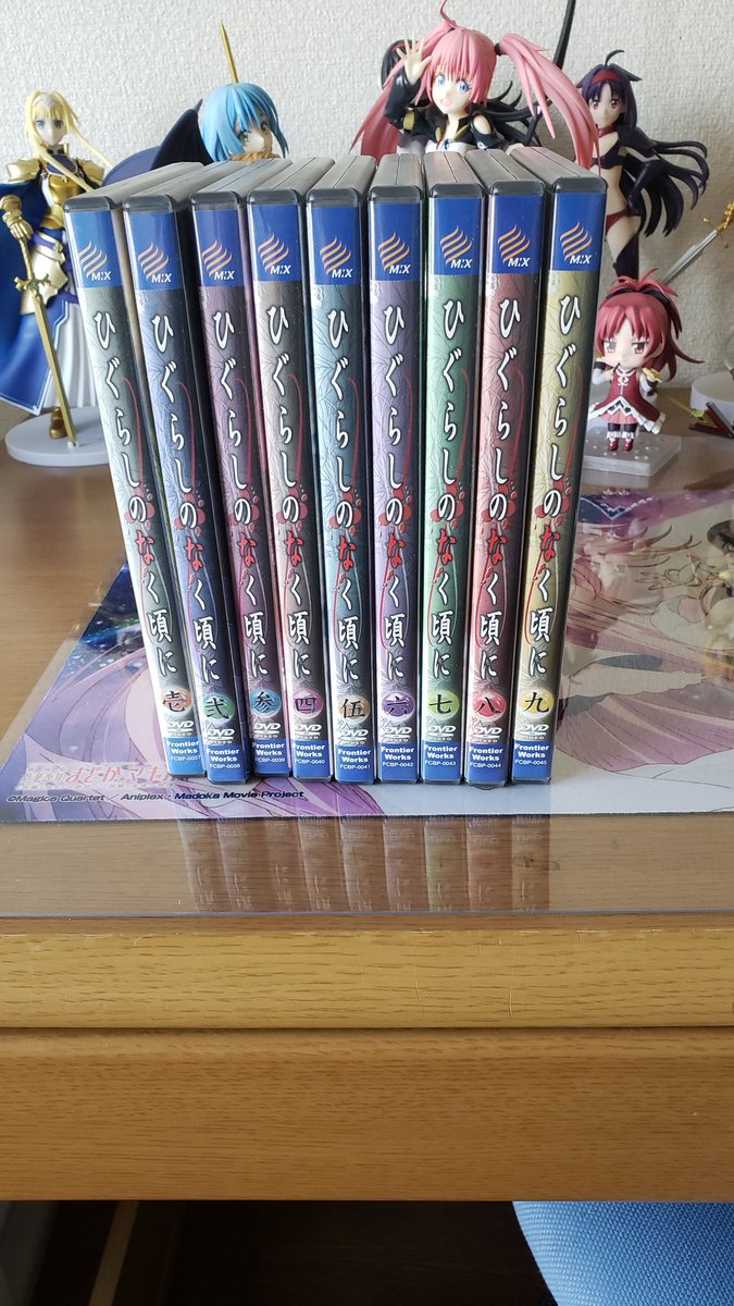 こう アニメ垢 ひぐらしのなく頃にの一期の全巻セットとひぐらしのなく頃に拡アウトブレイクキター 早速見ようかな ひぐらしの なく頃に ひぐらし ひぐらしのなく頃に拡 アニメ好きと繋がりたい アニメ好きな人と繋がりたい