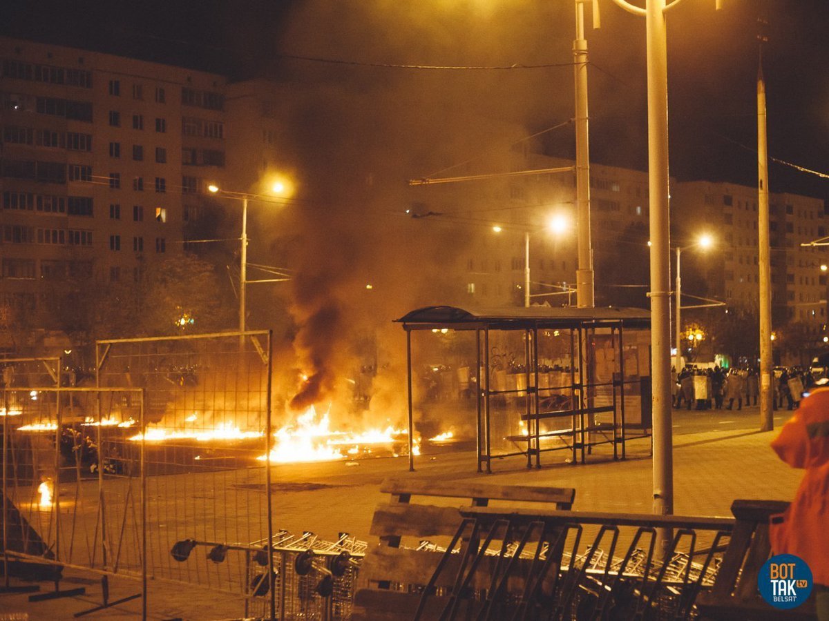 This is happening now in the center of Europe, my home country #Belarus - government uses army, police and special forces armed with pepper spray, guns and stun grenades against peaceful protesters. Sad, angry, but also proud of people of Belarus standing against dictatorship.