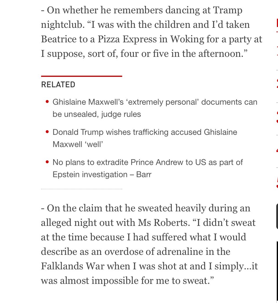 April On Twitter Prince Andrew Says He Has No Recollection Of Ever Meeting Virginia And Denies That He Sexually Assaulted Her Three Times However There Is A Picture Of Them Together So