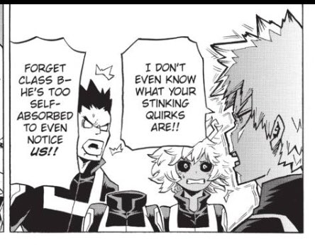 Speaking of Bakugou, the fact he chooses her to be part of his team during the cavalry battle is proof enough of her abilities.And we’re talking about season 2 Bakugou, when he was still lowkey arrogant, considering most people as extra.