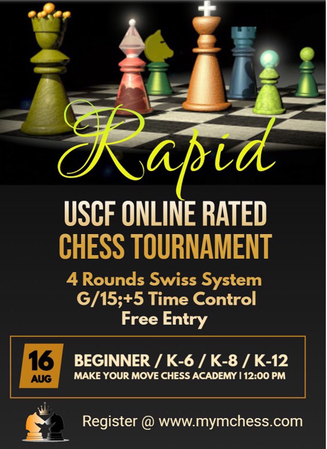 US Chess/ChessKid Online Elementary Championship: How to Follow! 