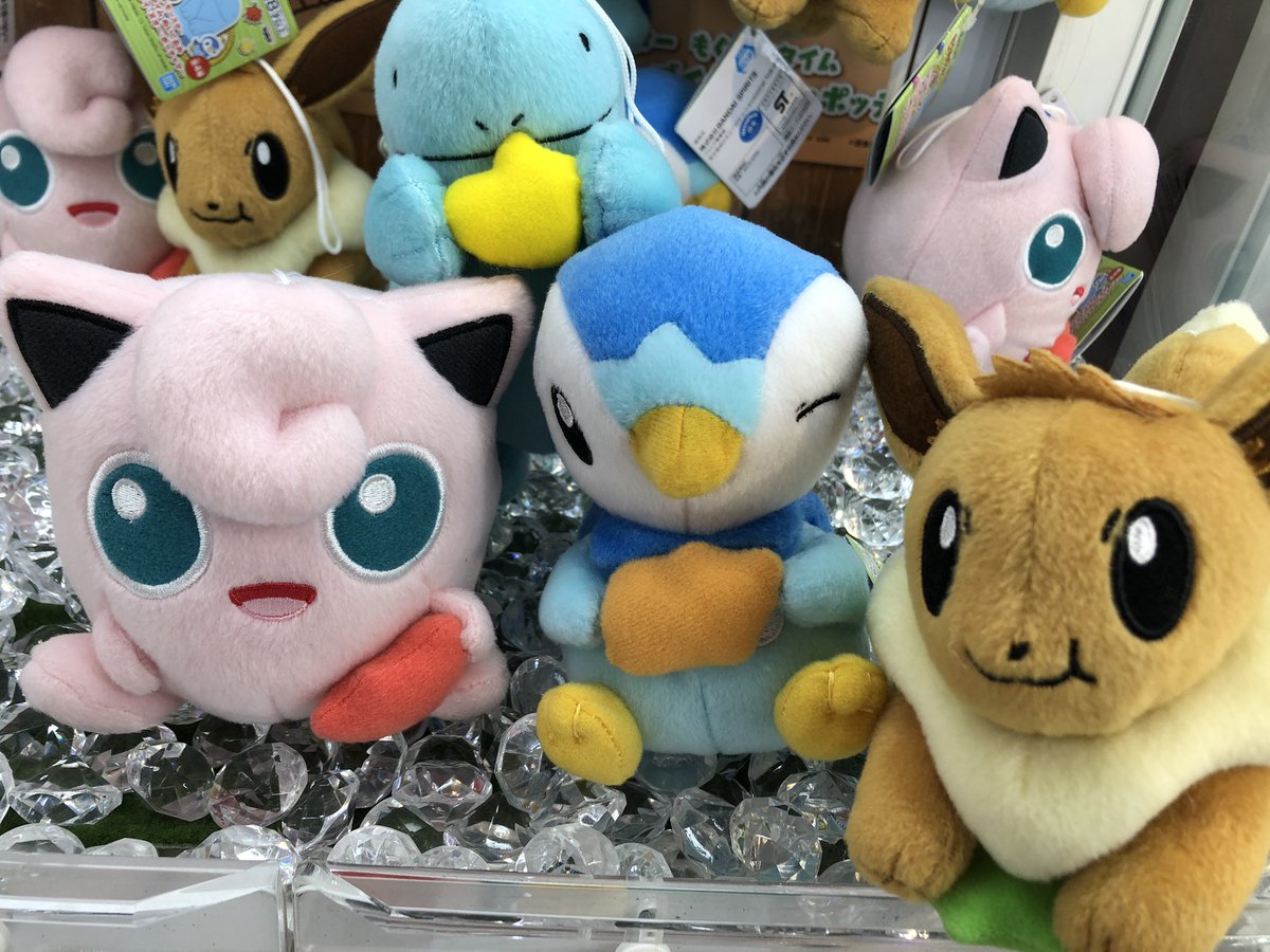 タイトーステーション 大須店 プライズ ポケモンのマスコットぬいぐるみがいっぱいあります つれてってぬいぐるみ はヤドン ゲンガー ププリン ヨーギラス もぐもぐタイムはプリン イーブイ ヌオー ポッチャマ ほぺぴたはピカチュウ コダック タイトーステーション 大須店 プライズ ポケモンのマスコットぬいぐるみがいっぱいあります つれてってぬいぐるみ はヤドン ゲンガー ププリン ヨーギラス もぐもぐタイムはプリン イーブイ ヌオー ポッチャマ ほぺぴたはピカチュウ コダック