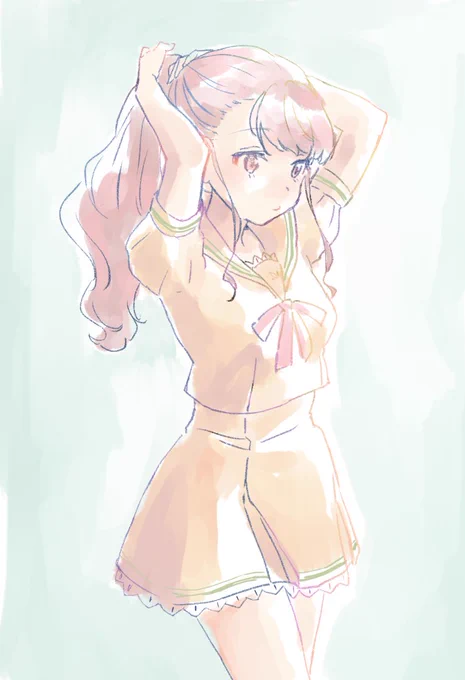 朝 