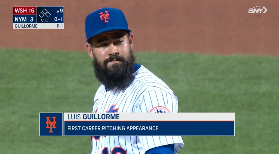 Guillorme finally Met the mound and now he’s a…(•_•) <) )╯POSITION/ \\ \\(•_•) ( (> PLAYER/ \\(•_•) <) )> PITCHING/ \\
