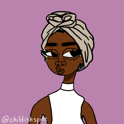 ALT KID MAKER by @.childishspite (insta)-7 skintones (mostly brown)-lots of noses and lips in a funky style-textured hair, braids, locs, etc-hijabs, headwraps-vitiligo-pride flag bkgs-lots of 90s and alt black styles! https://picrew.me/image_maker/379835