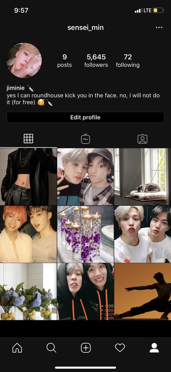 [profiles] | jimin• omega; 24 years old• taekwondo instructor at a gym• loves to dance and paint!• his hobbies include making flower arrangements for his friends and making origami• best friends with tae and jeongguk• jin and hobi are his close friends and coworkers