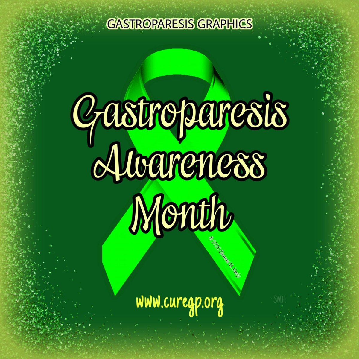 Graphics4GP's tweet photo. Gastroparesis Awareness Month 💚 Spreading awareness is important because it brings attention to disease many people know little about. #CureGP #Gastroparesis #GastroparesisWarrior #HR3396 #BeBold4GP #GastroparesisAwareness #ChronicIllness #InvisibleIllness #StarvingForACure https://t.co/c7UWaJSYCo