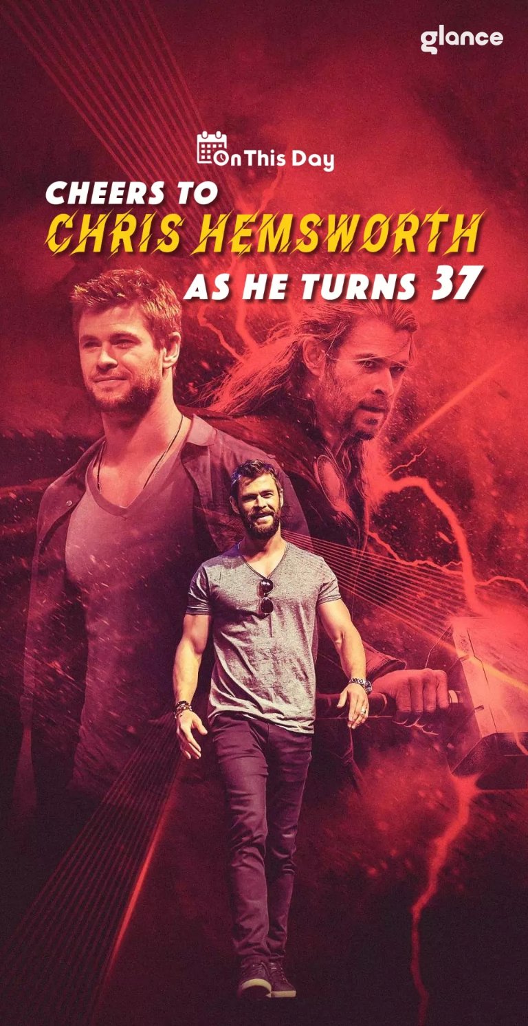 Happy birthday CHRIS HEMSWORTH   