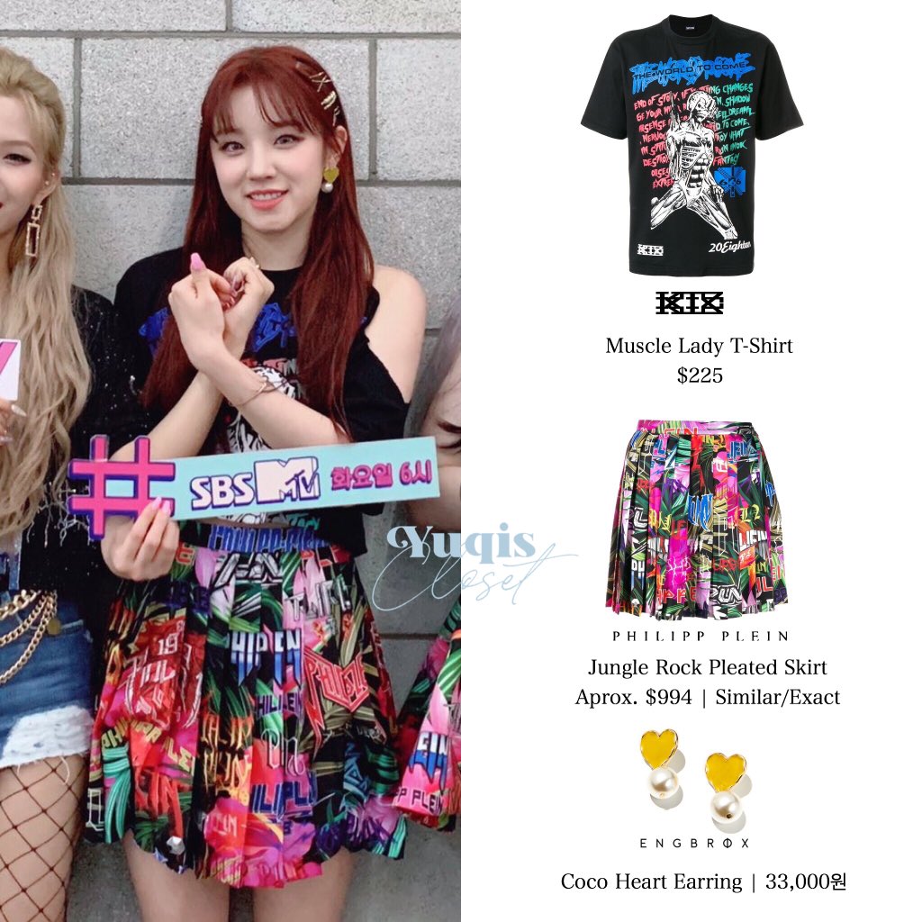 yuqiscloset's tweet photo. 200811 | (G)I-DLE Twitter Update
-
Yuqi Wears: #KTZ, #PhilippPlein and #Engbrox
-
#GIDLE #여자아이들 #G_I_DLE #우기 #YUQI #YUQISCLOSET #YUQISTYLE #GIDLECLOSET #GIDLESTYLE https://t.co/fMghAxtJe0