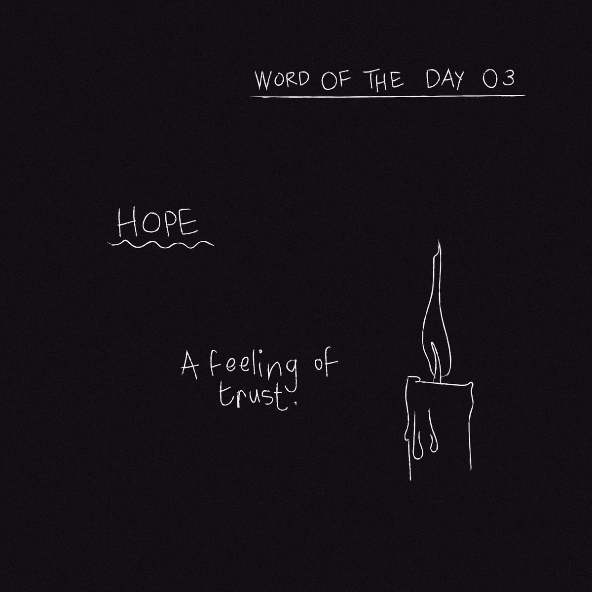 #WordOfTheDay ✨✨

We’re all hoping for the best today and even better tomorrow 🙏🏾