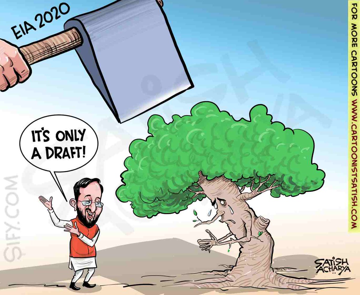 Trees begging.. Heart wrenching one by @satishacharya 👏🏼👏🏼