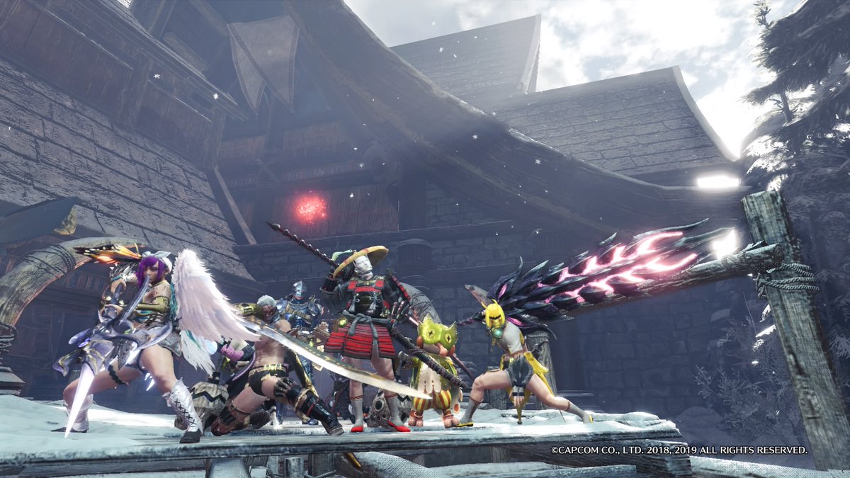 R_MHW_'s tweet photo. 久しぶりのモンハン(^^)　てか久しぶりのゲーム(^_^;)　#MHW #MHWIB ＃モンハン　＃モンハンワールド　＃アイスボーン #PS4share https://t.co/fmzWs7pk4i