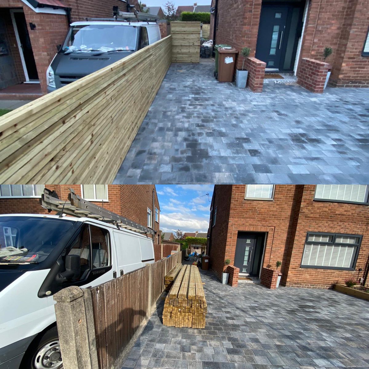 Fence cladding along the driveway &amp; backgarden for our latest project! 🙌 

At AG we design &amp; create full garden transformations inc supply &amp; fit #decking, #cladding &amp; #artificialgrass!

For a free no obligation quote please contact us on...

📞 07596904625
📧 info@ag-grass.co.uk