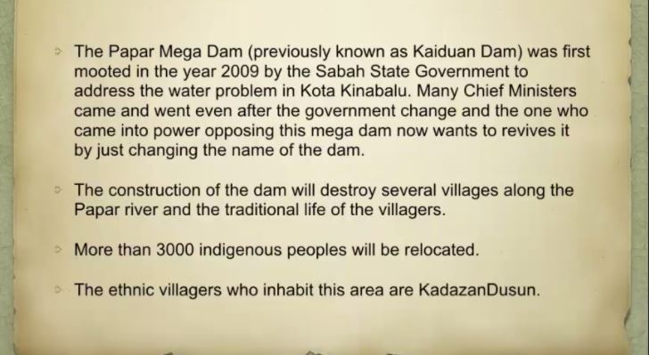 ipmsdl_'s tweet photo. Sipail: Thousands of IP and ethnic villages are threatened to be destroyed. #NoToLargeDams #LetOurRiversFlowFree https://t.co/QjZbV33ht1