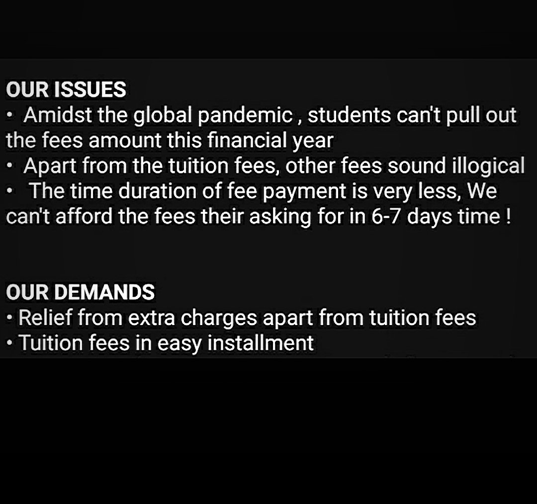 PalakJa12341539's tweet photo. #hbtufeeskamkaro @myogiadityanath @PMOIndia @HRDMinistry @UPGovt @HbtuKanpur @aajtak @indiatvnews @republic @anandibenpatel @nsui @UGCevents @aicte https://t.co/uDG6biyfEi