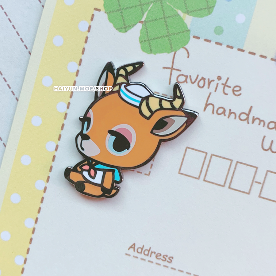 haiyunee's tweet photo. ✨🍀 ACNH PIN &amp; STICKER GIVEAWAY 🍀✨

2 WINNERS, RT for a chance to win 4 pins + full sticker set!

pins &amp; stickers are up at https://t.co/b2jFAFxiwV!
free shipping for US orders $35+!

giveaway ends 8/16!! #AnimalCrossingNewHorizions https://t.co/nPCCmlJEbm