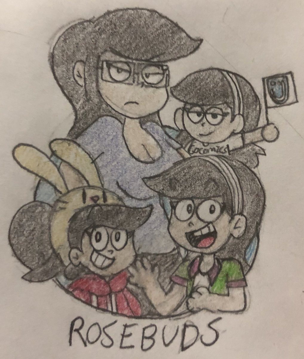 JJSponge120's tweet photo. This draeing was made to celebrate the debut of @Suprdee2’s comic “Rosebuds” on GoComics! #SuprDee #Rosebuds https://t.co/wI3taOZqQG