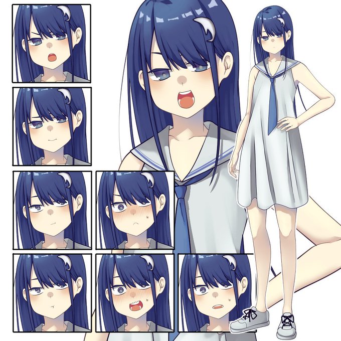 セーラーワンピのtwitterイラスト検索結果