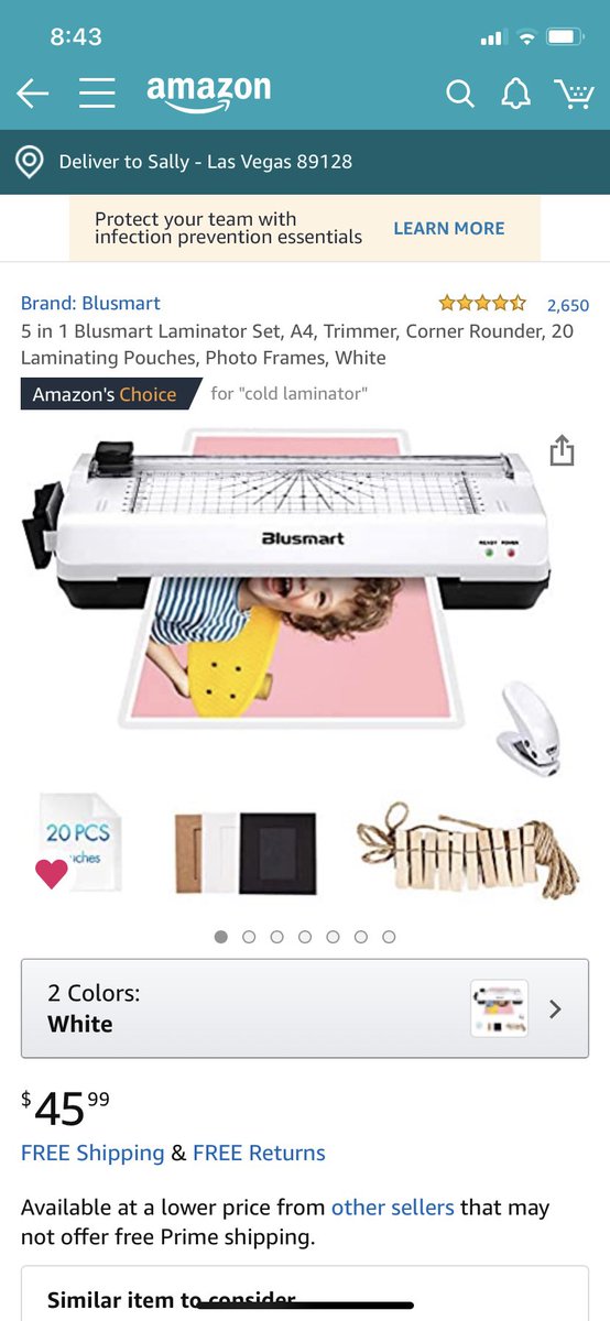 MissSally02's tweet photo. I literally have 4 items left on my wishlist until I’m cleared👍 pls RT. #BackToSchool2020 #AmazonWishLists #clearthelists   https://t.co/SX2bF0VaI7 https://t.co/GCmC2X8BDc