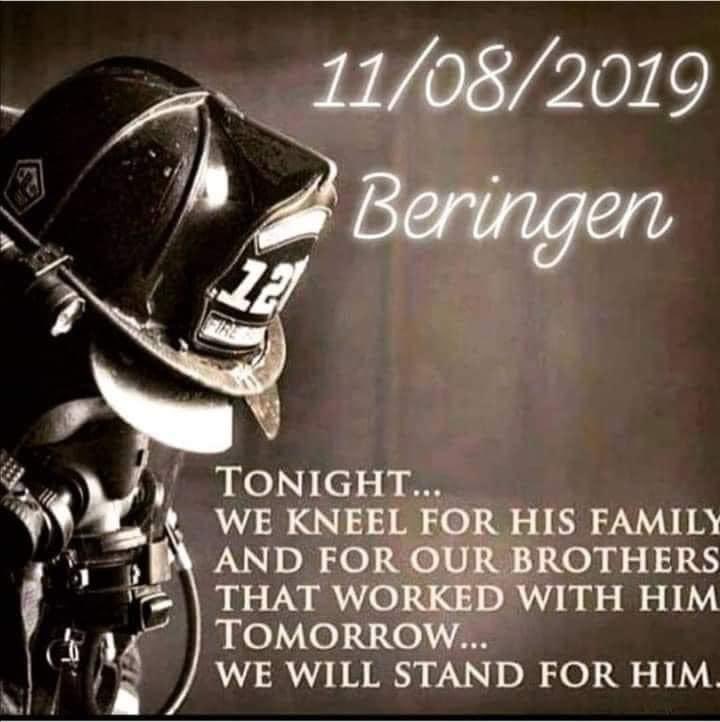 voorzitterBVV's tweet photo. Wij herdenken  Chris en Benni die vandaag precies 1 jaar geleden het leven lieten tijdens een brand te Beringen. https://t.co/BY8yXRrfVS