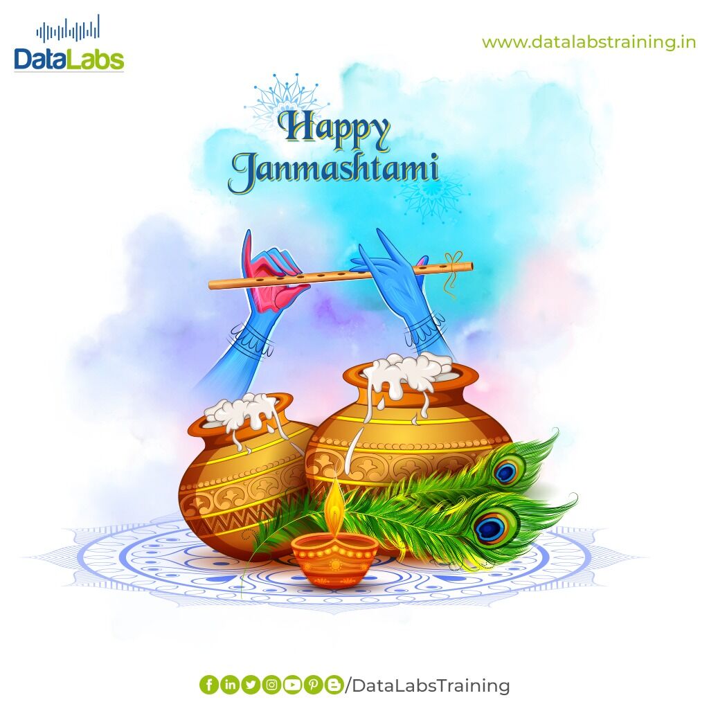 DataLabTraining's tweet image. Let's pray for wisdom and intelligence on this auspicious day, Happy Janmashtami!
#janmashtami #krishna #lordkrishna #blessing #wisdom #artficialintelligence #datascience #datascientist